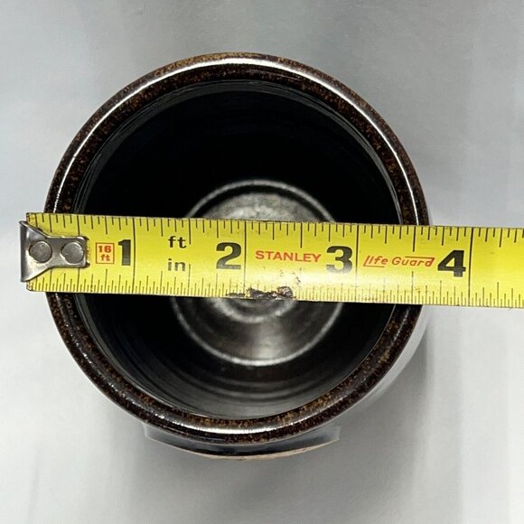 Yellowstone National Park Stoneware Tumbler Mug Sunset Hill Brown USA - Picture 5 of 6